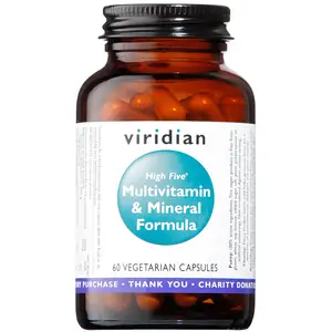Viridian HIGH FIVE Multivitamin & Mineral Formula - 60's