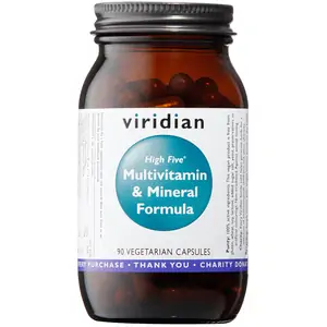 Viridian HIGH FIVE Multivitamin & Mineral Formula - 90's