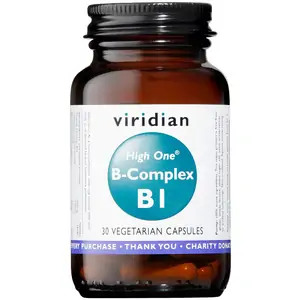 Viridian HIGH ONE B-Complex B1 - 30's