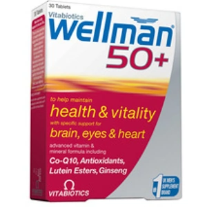 Vitabiotic Wellman 50+ 30 tablet