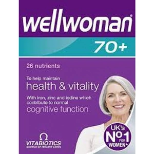 Vitabiotics Wellwoman 70+ Tablets - 30s