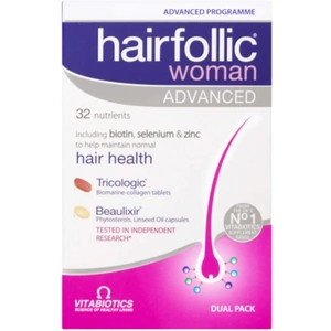View product details for the Vitabiotics Hairfollic Woman Advanced Capsules - 60s