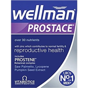 View product details for the Vitabiotics Wellman Prostate Tablets - 60s (Case of 4)