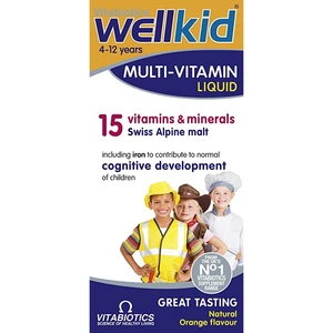 Vitabiotics Wellkid Multivitamin Liquid - 150ml (Case of 4)