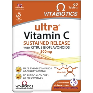 Vitabiotics Ultra Vitamin C 60 Tablets 500mg (Case of 4)