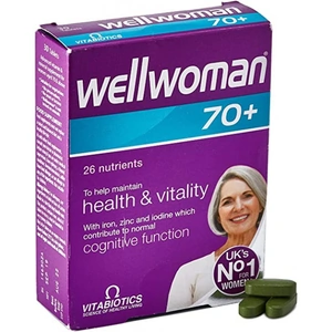 Vitabiotics Vitab Wellwoman 70+ - 30tabs