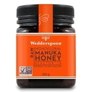 View product details for the Wedderspoon RAW Manuka Honey KFactor 16 250g 250g