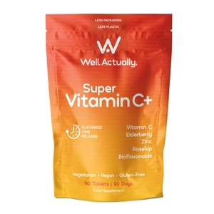 Well.Actually. Super Vitamin C + Zinc Timed Release (90 Tablets)