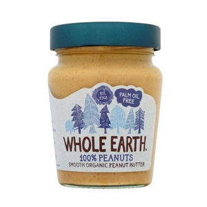 Whole Earth Organic Smooth '100% Peanuts' Peanut Butter 383g