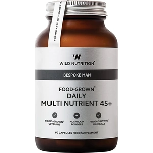 Wild Nutrition Ltd Food-Grown Daily Multi Nutrient 45+ (Men), 60 VCapsules