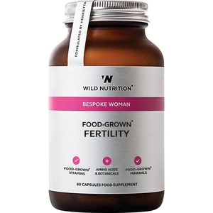 Wild Nutrition Ltd Wild Nutrition Food-Grown Fertility for Women, 60 Capsules