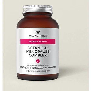 Wild Nutrition Store Menopause Supplement | Botanical Menopause Complex | 30 Day Supply Supporting Hormone Balance, Healthy Mood, Immunity And Strong Bones