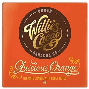 Willies Cacao Willies Luscious Orange Dark Chocolate & Orange - 50g