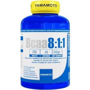 Yamamoto Nutrition BCAA 8:1:1 200 Tablets