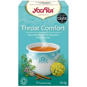 Yogi Tea Organic Throat Comfort Tea 17 Bags