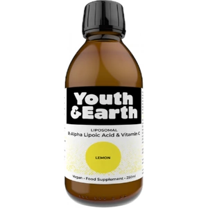 Youth & Earth Youth & Earth Liposomal R-Alpha Lipoic Acid & Vit C - Lemon - 250ml (Case of 6)
