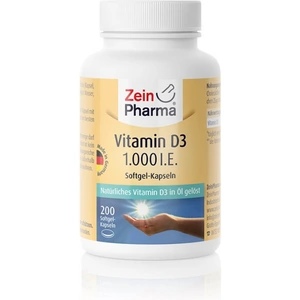 Zein Pharma Vitamin D3, 1000 IU - 90 caps