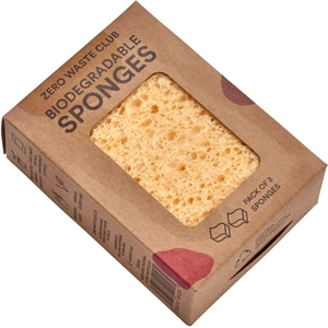Zero Waste Club Biodegradable Kitchen Sponges Pack of 2
