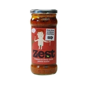 Zest Tomato & Fiery Chilli Pasta Sauce 340g